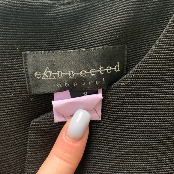 Black and Tan Dress - Picture 3 of 4